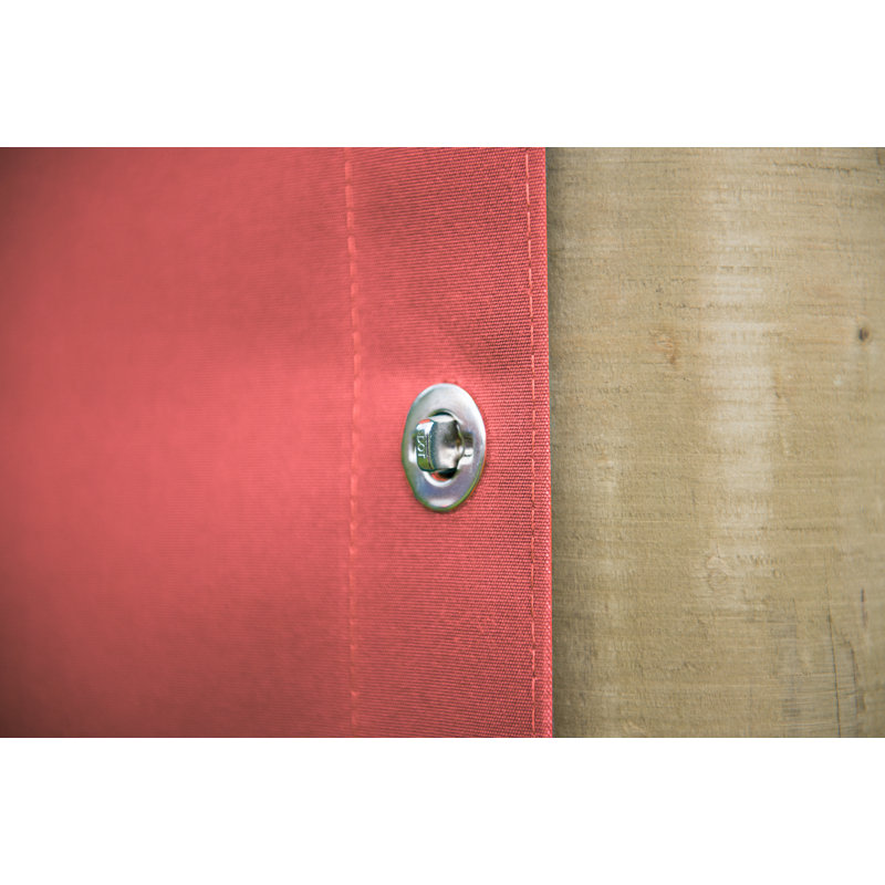 Forest Garden Fabric Curtain, Terracotta, 12cm H x 165cm W x 12cm D