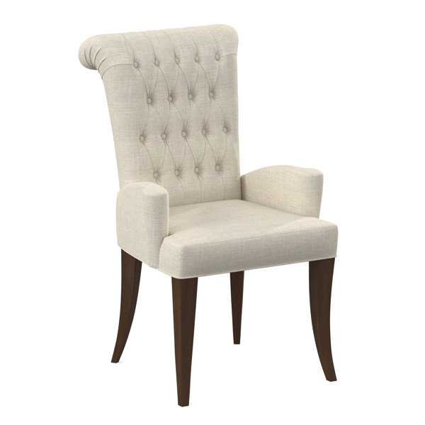 Ambella Home Collection Gossamer Tufted Solid Back Parsons Chair | Wayfair