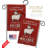 Double Sided 18.5'' H x 13'' W Polyester Flag Set