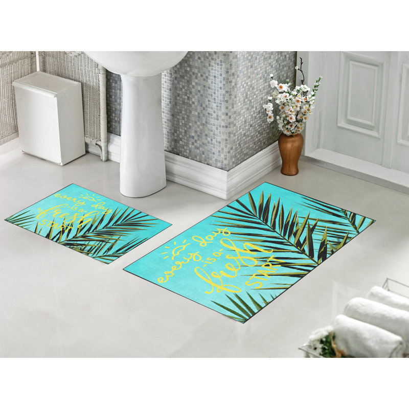 Ensemble de tapis de bain 2 pièces Dinnah