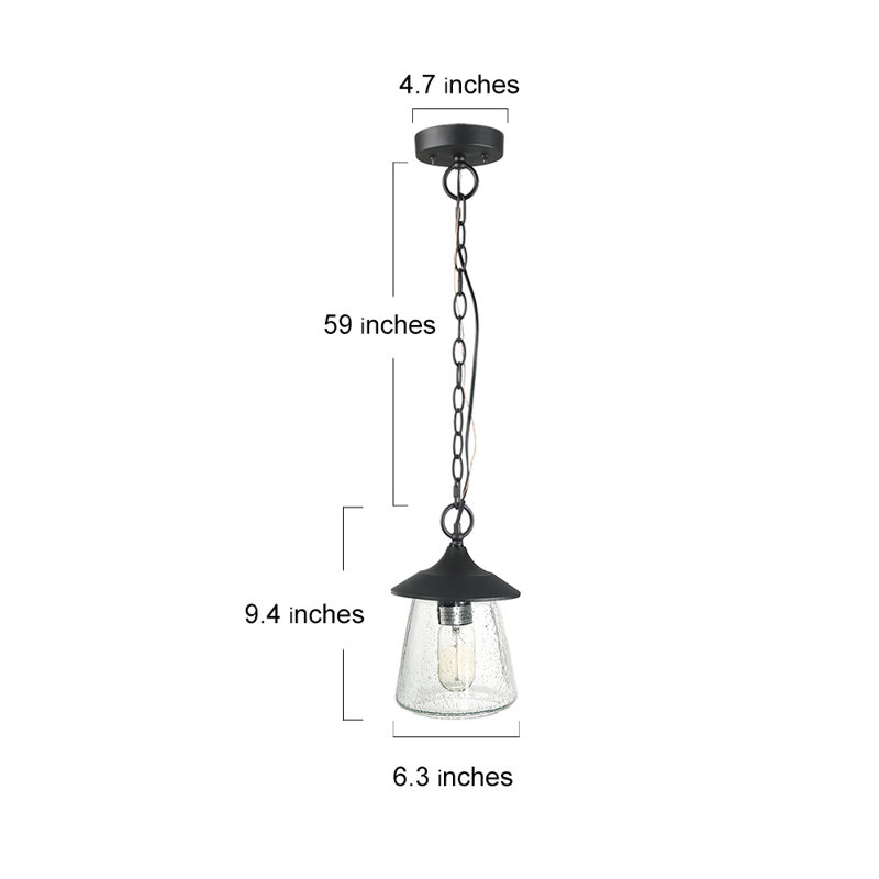 Bedo Outdoor Hanging Lantern