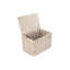 Fleur De Lis Living 23" Wicker Chest Hamper Basket with Lining-455727030