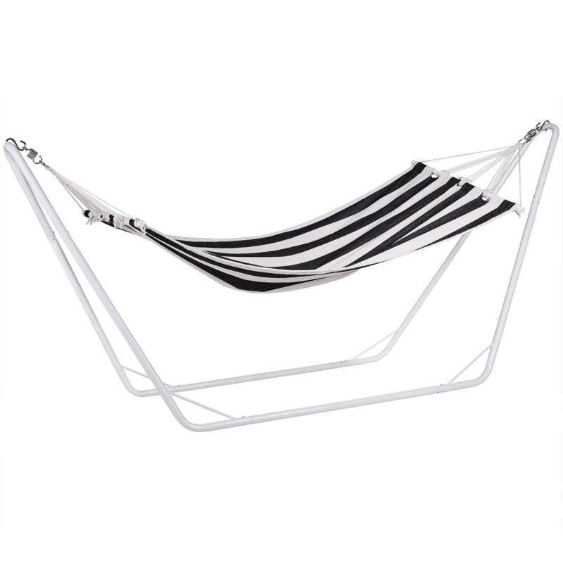 Garden Hammock, Black/White