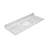 bathroom stone vanity top lightning white