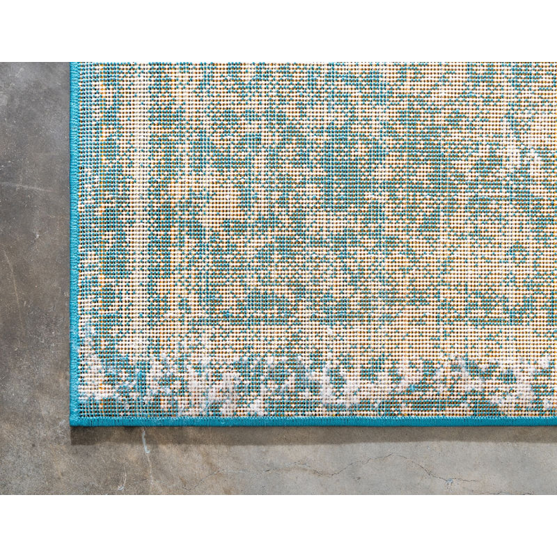 Tapis transitionnel Murawski couleur bord de lac, Rectangle 2 pi x 3 pi