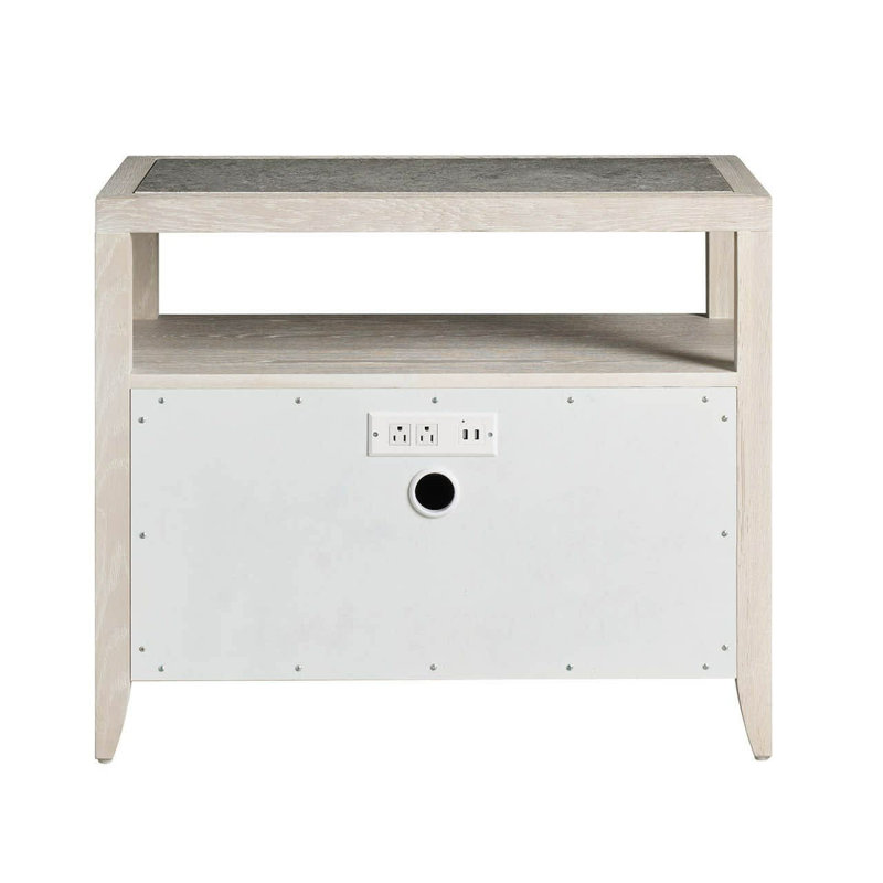 Avaline 2 - Drawer Nightstand, White Oak
