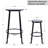 Akaysia 3-Piece Modern Industrial Metal Bar Table Set for Small Spaces and Breakfast Nooks-1865692034-1865725278