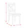 Lashbrook 6 - Person Four Leg Dining Set