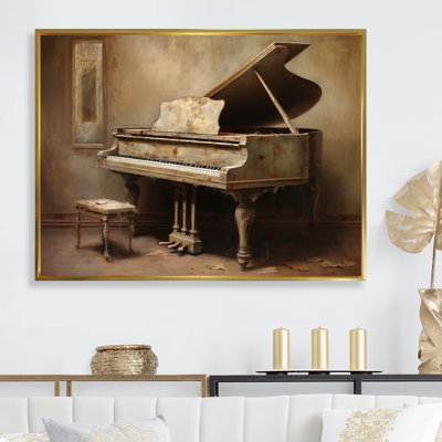 Piano Pianos Past - Piano Wall Art Living Room