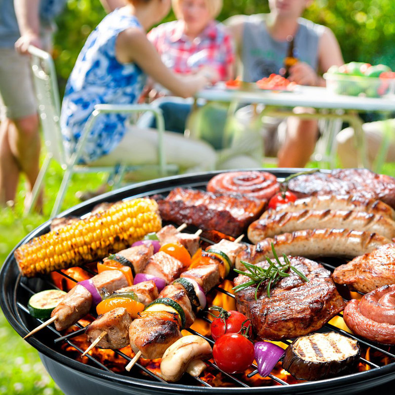 GardenKraft 44cm W Charcoal Grill