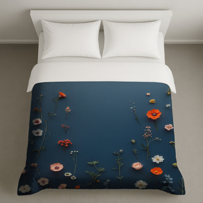 Assorted Wildflowers Arrangement Duvet Covers