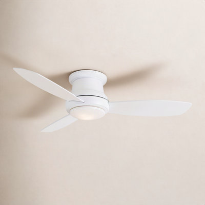 52" Concept II 3 - Blade LED Propeller Ceiling Fan with Remote Control and Light Kit Included