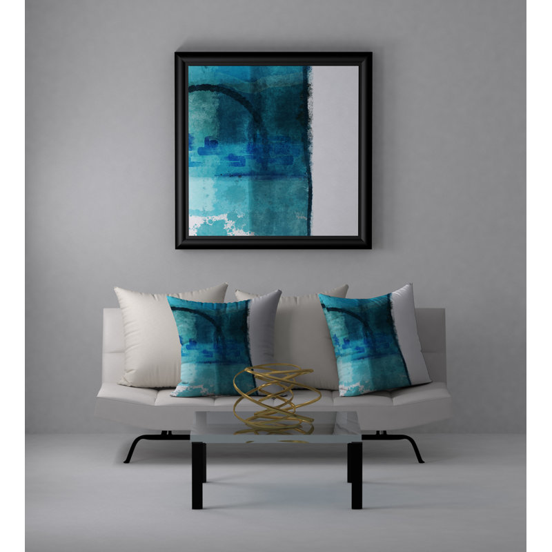 Reversible Throw Pillow, 24" x 24"