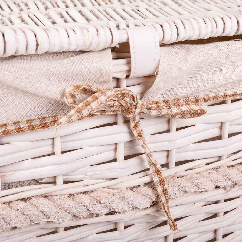Wicker Laundry Set