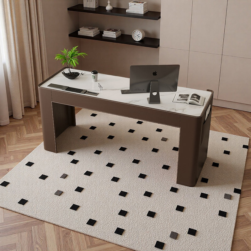 Retro Multifunctional Desk, 29.52" H x 70.86" W x 23.62" D