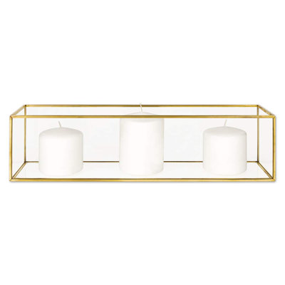 4'' H Glass Tabletop