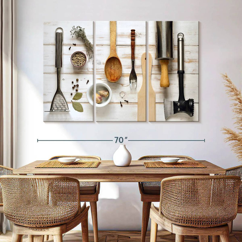 Senne Rustic Kitchenware, 42" H x 65" W