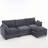 Large Upholstered sofa Couch-633622111