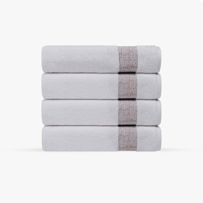 Jonnae 4 pcs Turkish Hand Towels Set
