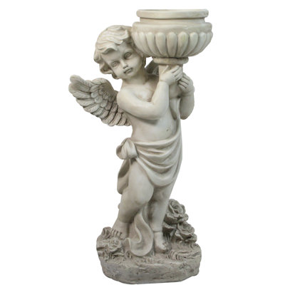 Statue de jardin 17,5 po Cherub Angel