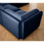 Modulaire avec rangement pour 4 personnes: chenille bleue, créer un canapé modulaire en chenille: 4, offre une option confortable