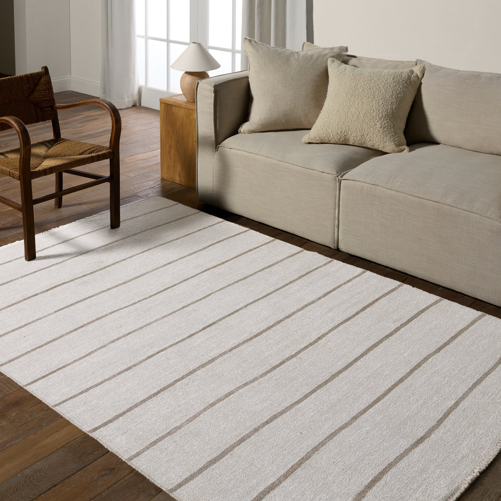 Striped Rug, Rectangle 9'6" x 13'6"