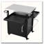 Chariot de barbecue 39,5 po avec tablette coulissante et housse imperméable 39,5 po