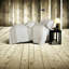 Ensemble de literie Farmhouse Chic, ensemble de housse de couette en coton, style rétro pour la maison