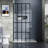 34" Shower Screen Door