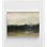 Peinture abstraite de forêt, impression encadrée de champ naturel, impression de forêt verte, décor de ciel nuageux, décor de maison de paysage, reproduction de peinture à l'huile