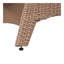 Ensemble de 6 chaises d'extérieur en osier de rotin pour patio, chaise, tabourets et table-1328226136-1328226139