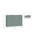 Wide 3 Door Cupboard with Drawer-127662766