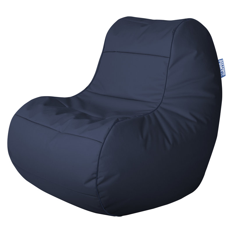  Fauteuil à billes et chaise longue Chillybean, Marine