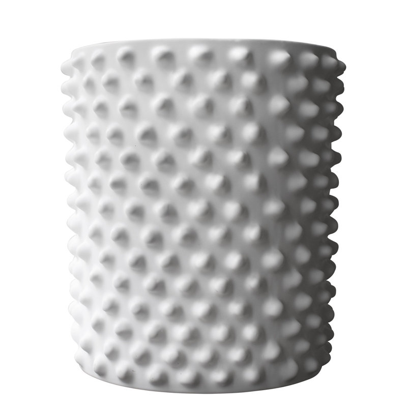 13.78'' Ceramic Table Vase, White