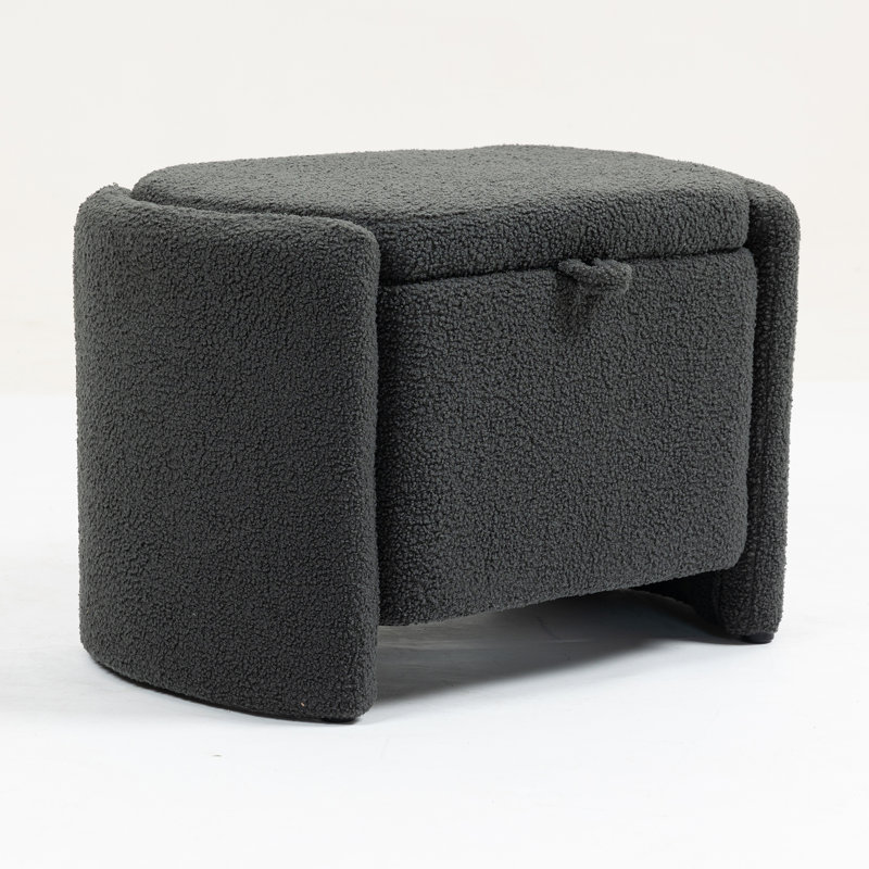 Chaise d'appoint Mid-Century moderne, Gris