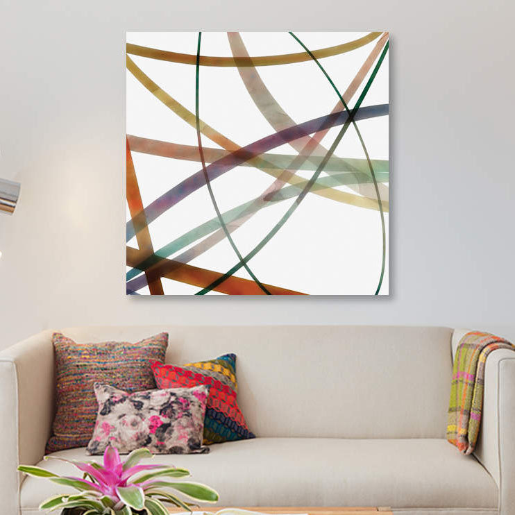 «Intact I», impression sur toile, H 18 po x l 18 po x P 1,5 po, Pas de tapis, Toile tendue