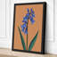 Blue Iris Botanical - Wrapped Canvas-74537299-74537326