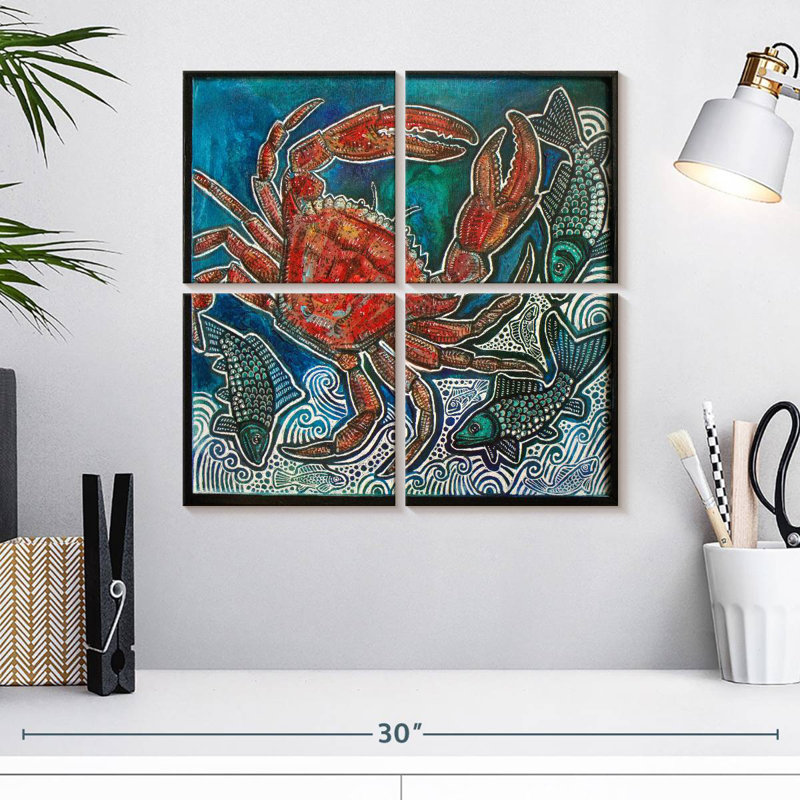 Brampt Feeling Crabby, H 18 po x l 18 po