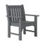 Chaise avec accoudoirs en PEHD Laguna Garden-1391326352