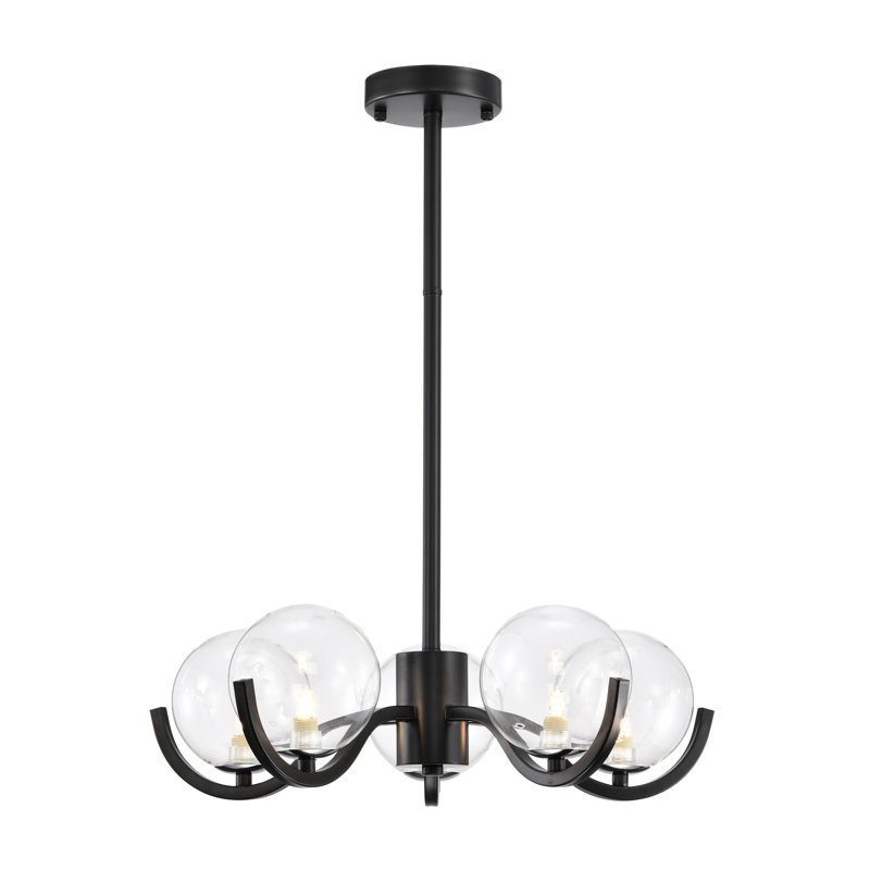 Iggo 6 - Light Dimmable Orb Chandelier