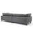 2-Piece Corduroy Upholstered Modular Sofa With Solid Wood Legs-578860427