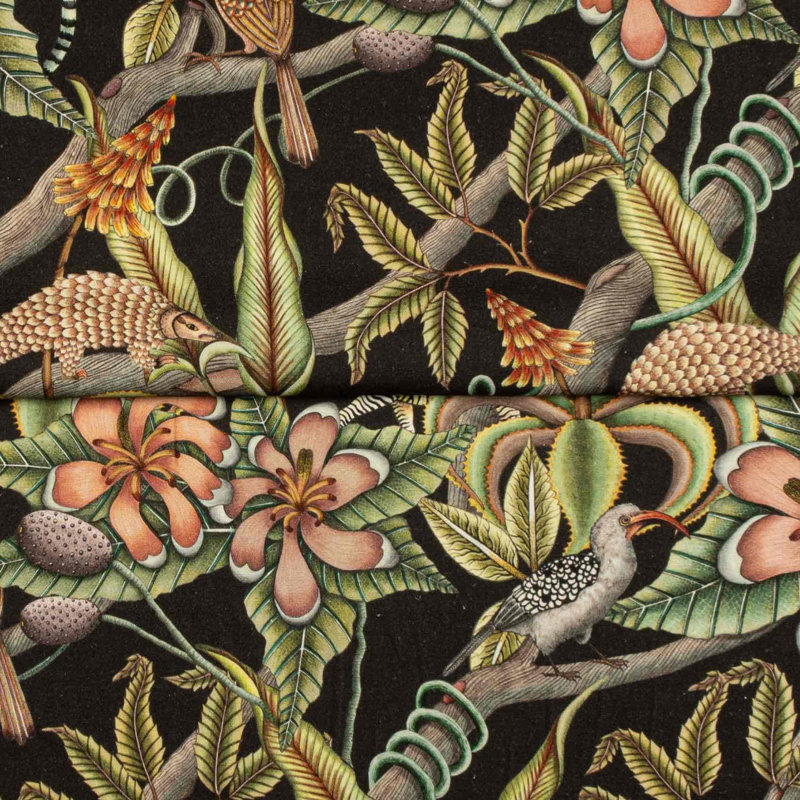 Ardmore Linen Fabric, Night