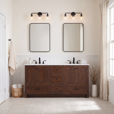 Soma 66 inch Double Bathroom Vanity_Farmhouse / Country_VF2866