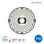 150W UFO LED High Bay Bridgelux LED 6000K 140lm W with Dimmable 3 in 1 DRIVER