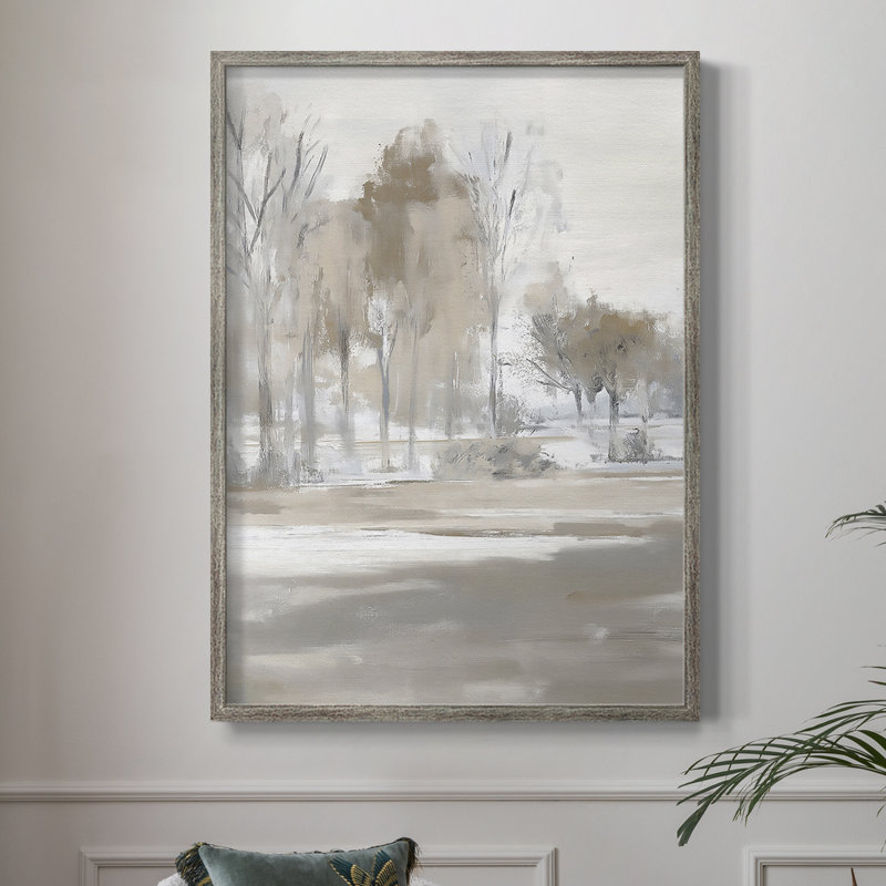 Reproduction encadrée FLORAL Series DLIV - bois massif, H 11 po x l 9 po