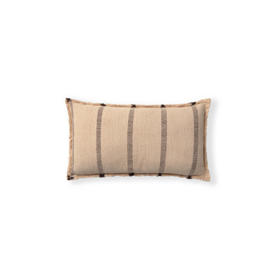Lignes de coussin rectangulaires rose
