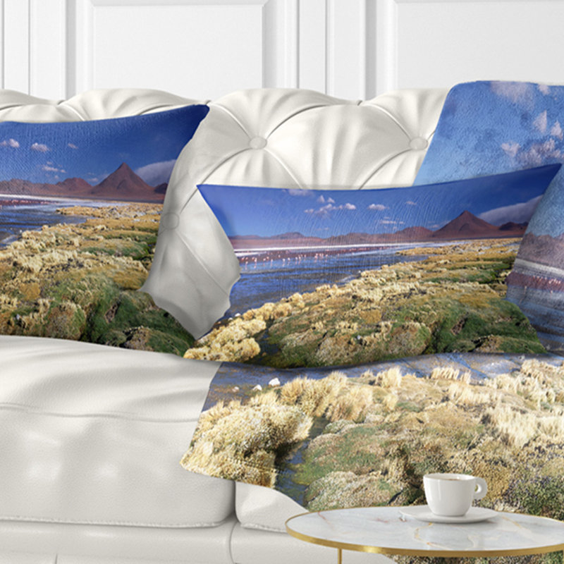 Coussin lombaire à colorada lagon et pabellon beach