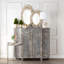 Vichy Oval Solid Wood Wall Mirror