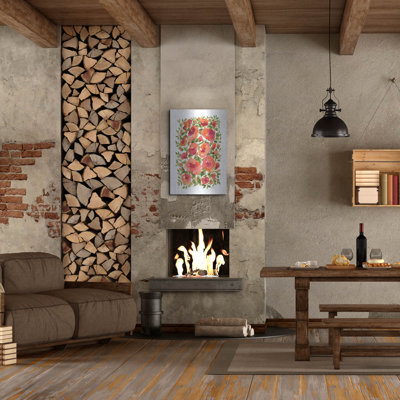 Art mural en métal «Coral Blooms» par Yvette St. Amant, Lark Manor ™, 24 po x 36 po