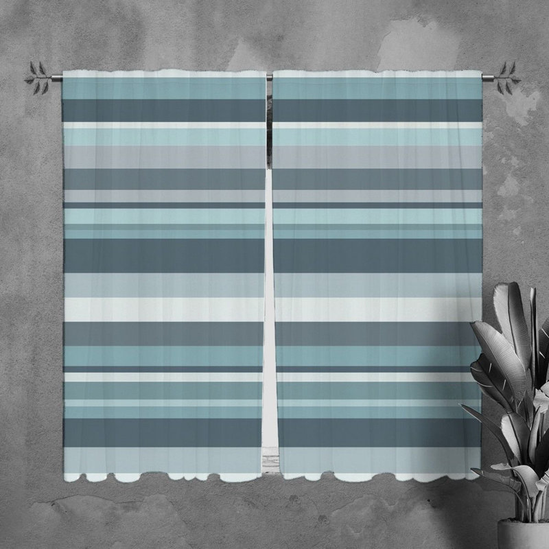 Paire de rideaux obscurcissant en polyester Trica, L 20 po x L 61 po